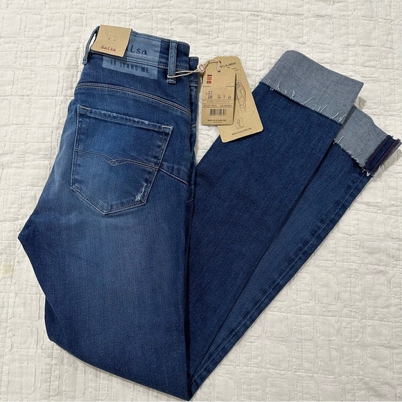 **NWT** Salsa Jeans - Push In Secret Glamour Jean - Picture 11 of 16